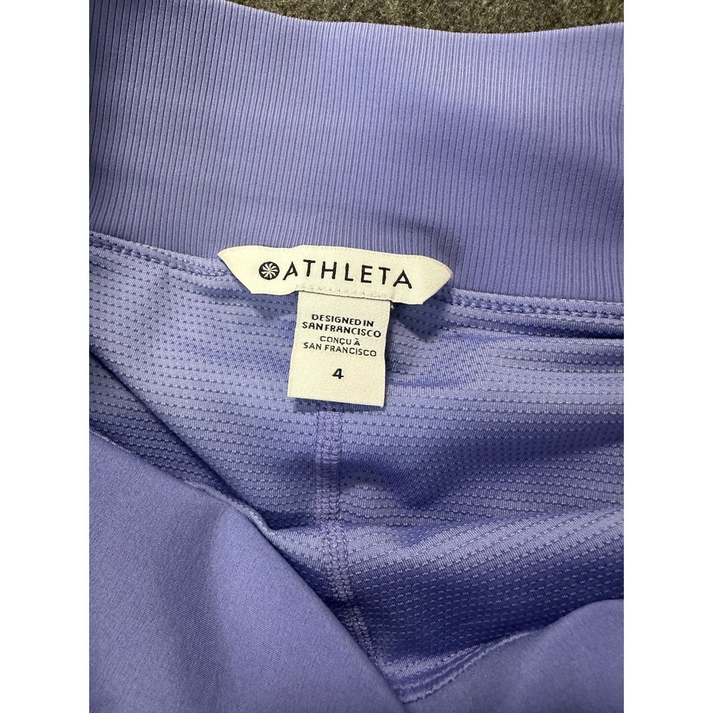Athleta Skort Womens 4 Purple Brooklyn Sporty Golf Tennis Mini Athletic Travel - Picture 9 of 16